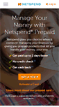 Mobile Screenshot of netspend.com